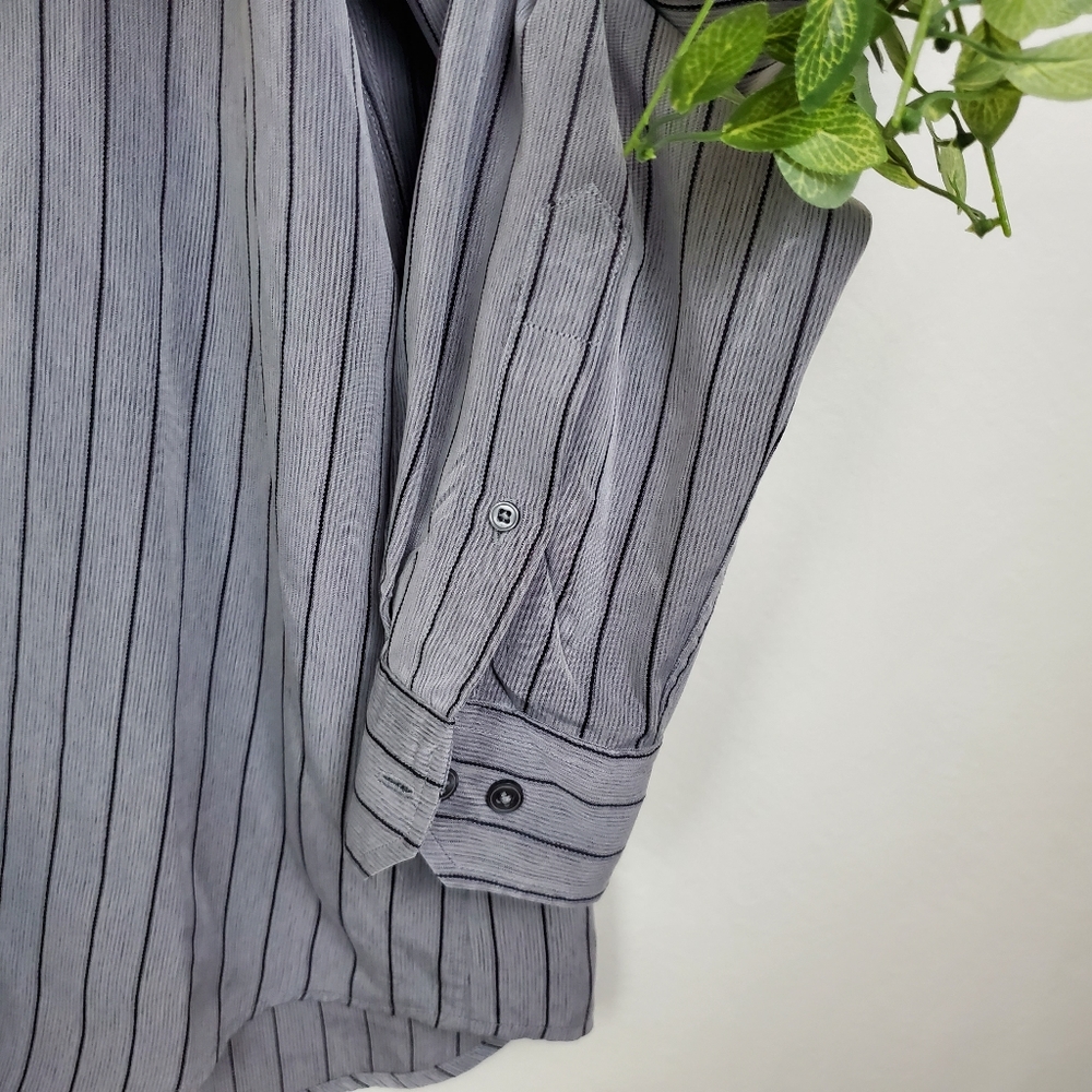 George men's oversized striped shirt dress - Picture 3 of 16